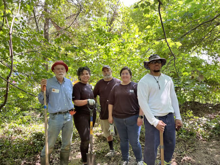 Reworld™ Participates in Invasive Plant Cleanup