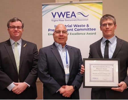 Reworld™ Honored with Environmental Excellence Award by Virginia Water Environment Association