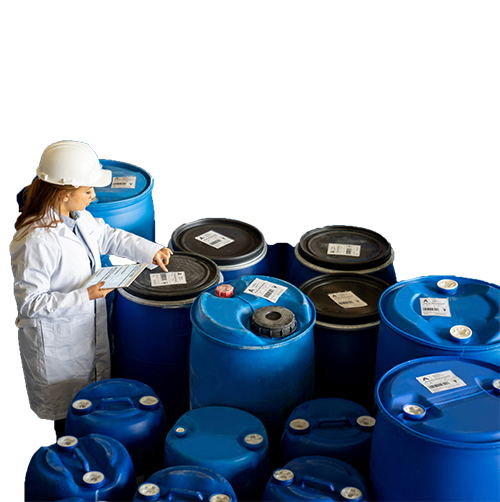 Commercial waste transparent
