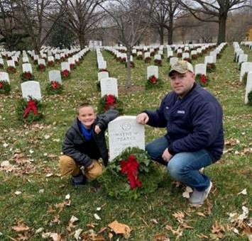Laying Wreaths