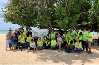 CVA HPOWER Earth Day Beach Cleanup
