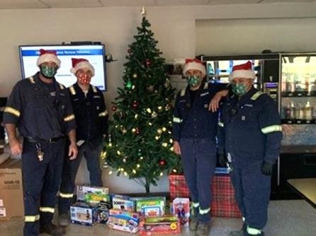 CVA Hempstead Donating Toys