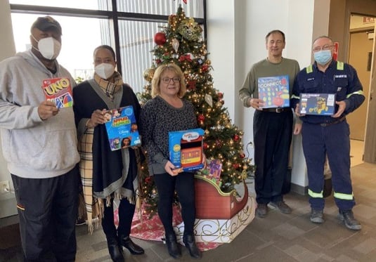 CVA Union gift donations local children