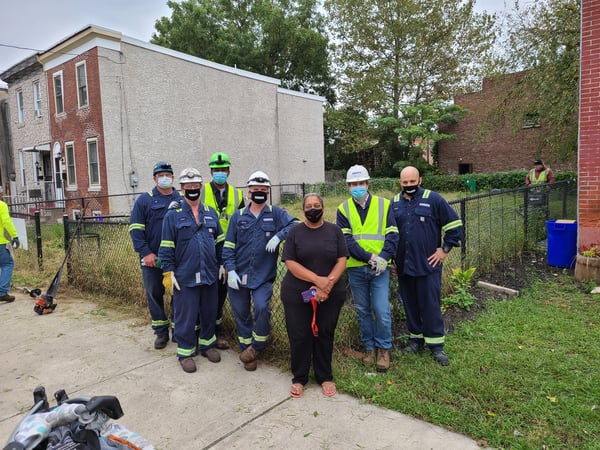 Camden Lot Cleanup