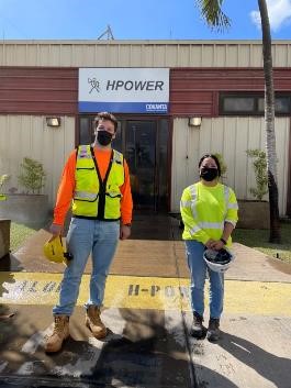College Student Visits at H-POWER
