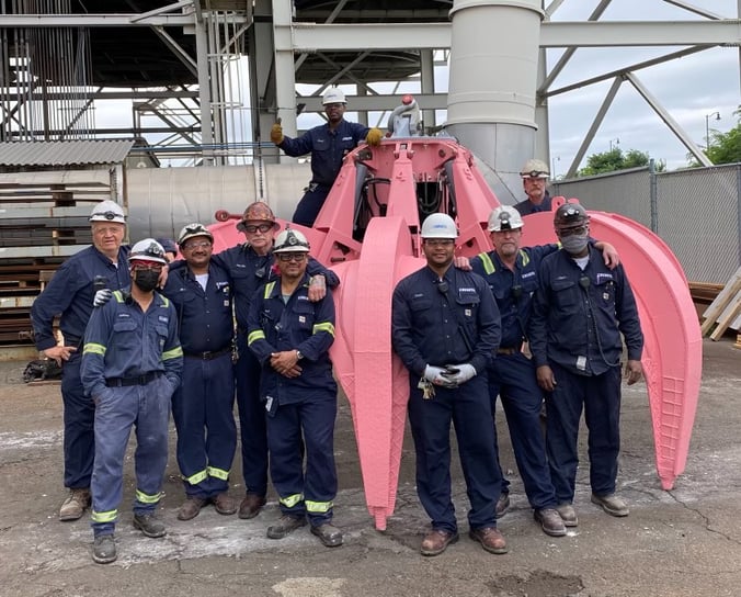 Maintenance Team and new Grapple