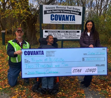 Covanta Onondaga Helps Maintain a Park