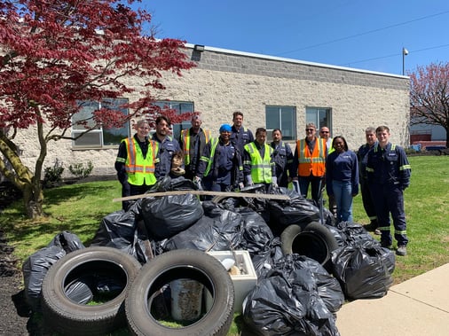 Plmouth Earth Day Trash Cleanup