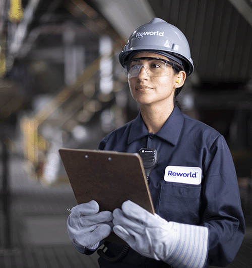 Employee with clipboard 2