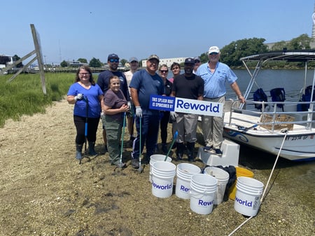 Reworld™ Employees Unite for Marsh Cleanup with Operation SPLASH