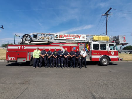 Covanta Union Gives Local Rahway Fire Department a Tour