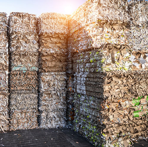 Recycling bales