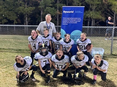 Reworld™ Tulsa Sponsors Youth Football Team