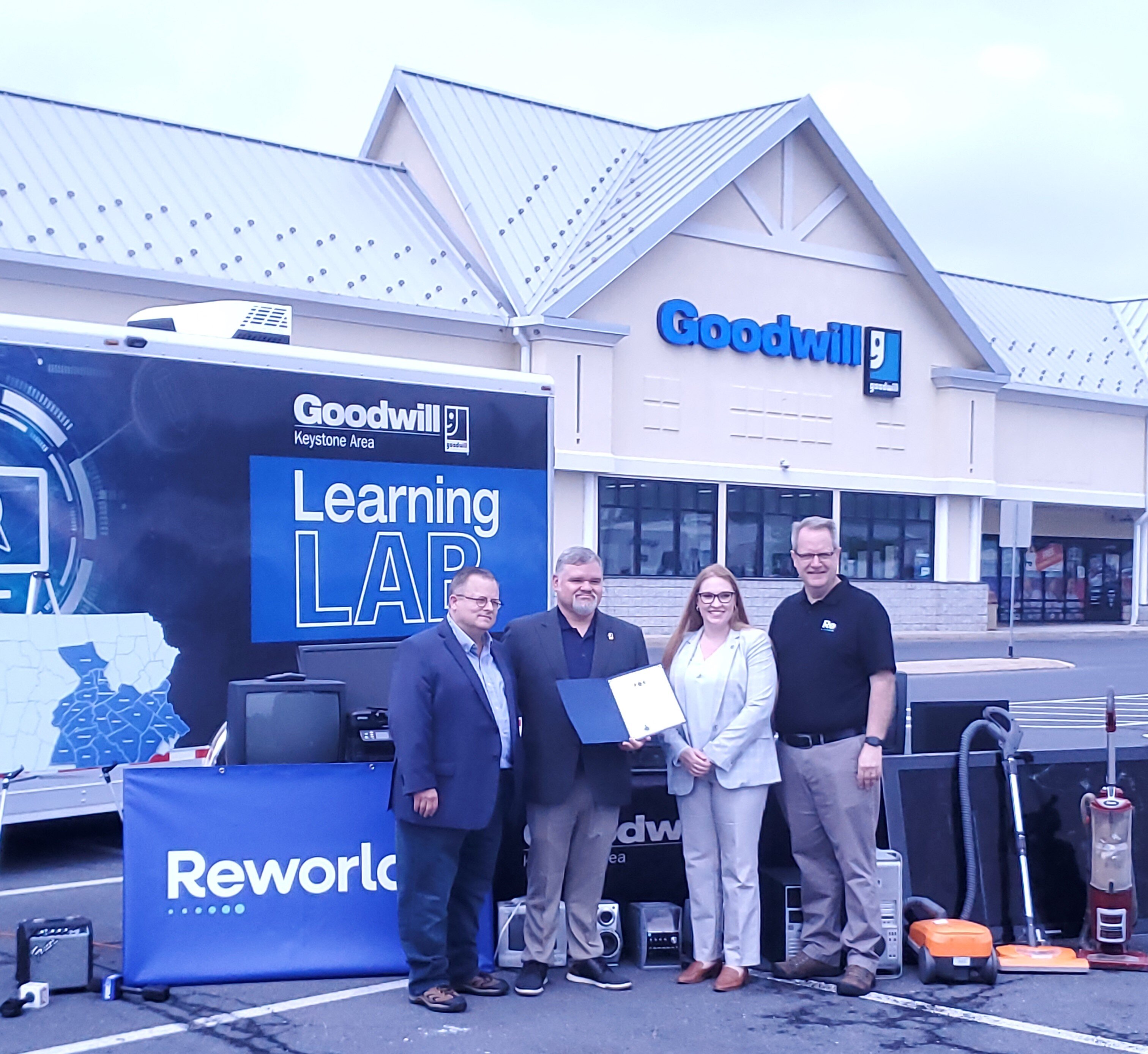 Reworld X Goodwill Keystone Area E-Waste Recycling Program - Proclamation 5.7.24 v2