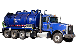 Tanker truck transparent