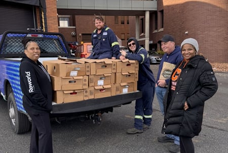 Reworld™ Waste Delaware Valley Supports Chester High School Thanksgiving Drive