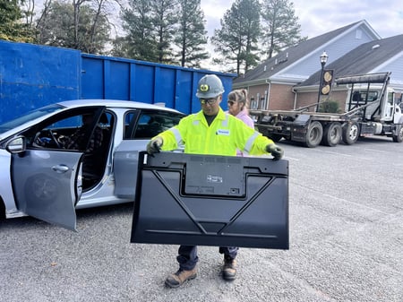 Reworld™ Supports Safe E-Waste Disposal at Poolesville Recycling Event