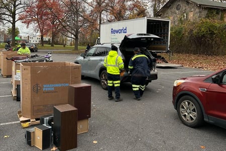 Reworld™ Helps Upland Community Divert Over 24000 Pounds of E Waste