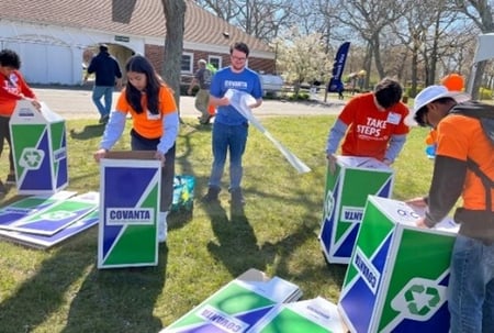 Covanta Huntington Volunteers for Take Steps