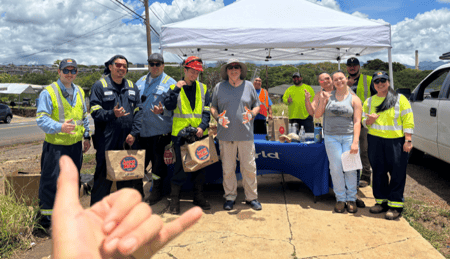 Reworld™ HPower Cleans Up Illegal Dumps Near Waipahu Elementary