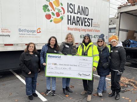 Reworld™ Supports Island Harvest at Annual Bethpage Turkey Drive