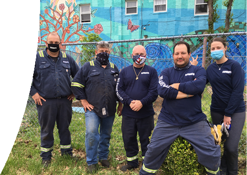 Covanta Chester Plants Community Garden