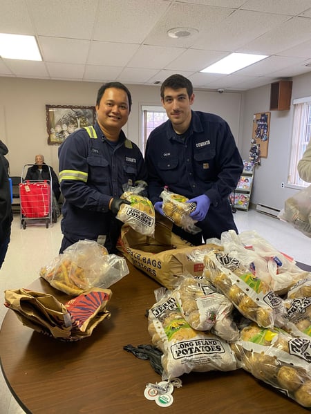 Volunteering at Mobile Food Pantry in Islip