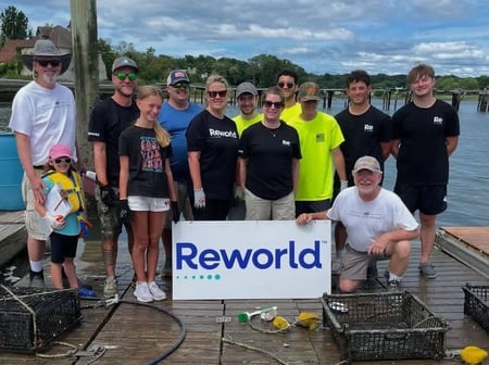 Reworld™ Huntington Sponsors and Volunteers for Rotary Environmental Action Coalition of Huntington