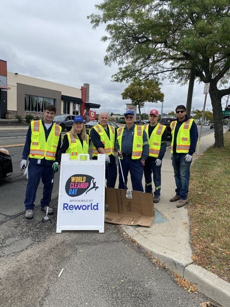 Reworld™ Employees Lead Cleanup Efforts for World Cleanup Day Across Long Island