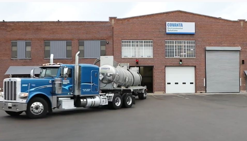 Milwaukee facility and tanker truck